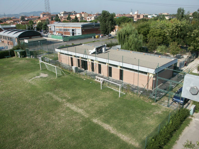 Polisportiva Pontelungo Bologna entrata al centro sportivo di tennis